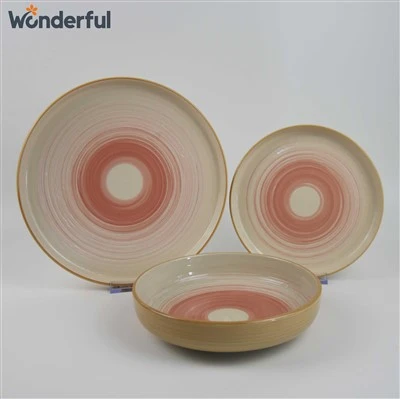 Наборы для обеда Pink Plates на 6